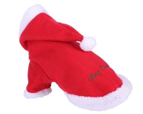 Ubranko dla psa świąteczne QHP Christmas w kolorze czerwonym