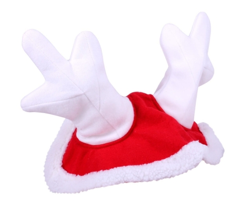 Nauszniki świąteczne dla konia QHP Christmas Renifer