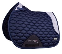 FAIR PLAY czaprak HEXAGON AIR granatowy/sz 