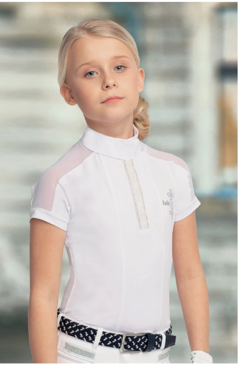 FAIR PLAY Koszulka CLAIRE Pearl Biała