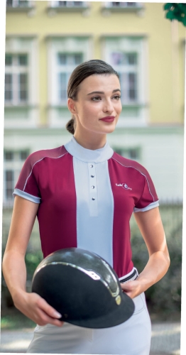 FAIR PLAY Koszulka CLAIRE Bordo