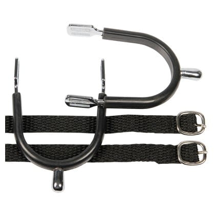 Ostrogi jeździeckie z gumowym ochraniaczem Harry's Horse