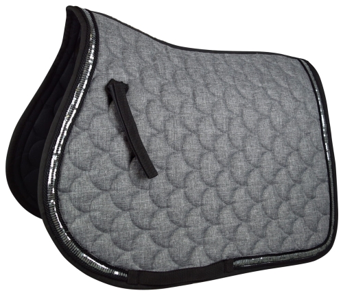 Czaprak dla konia Horsenjoy Shine w kolorze szarym
