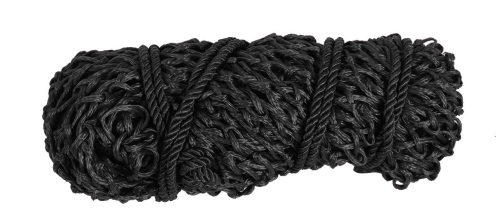 Duża siatka na siano z oczkami 5cm w kolorze black