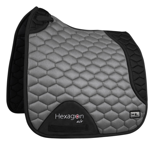 FAIR PLAY Czaprak HEXAGON AIR 3D Szary/czarny