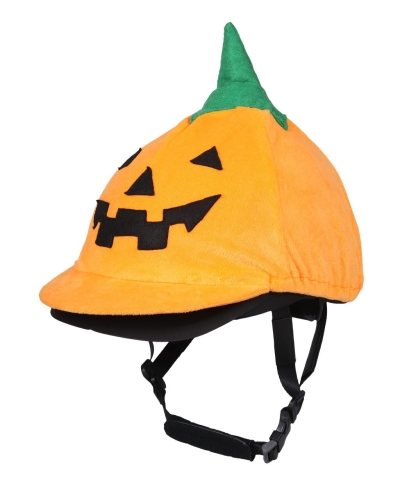 Czapka na kask QHP Halloween Dynia
