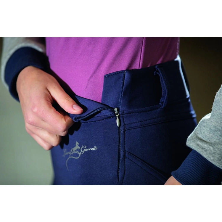 Legginsy jeździeckie zimowe z zamkiem z boku HKM Morello