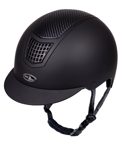 Kask jeździecki z wąskim daszkiem Fair Play Quantinum Carbon