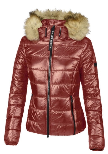 Kurtka jeździecka damska Pikeur Karry ceglana widok z przodu