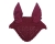 Nauszniki dla konia QHP Florence w kolorze burgundy