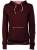 Bluza jeździecka Harry's Horse Just Ride w kolorzze bordowym z elementami rosegold widoczna z przodu