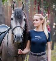 FAIR PLAY Bluzka LYDIA Granatowa