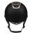 Kask jeździecki z szerokim daszkiem Fair Flay Quantium Eclipse W-V w kolorze black/rosegold widoczny z tyłu