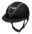 Kask jeździecki z szerokim daszkiem Fair Flay Quantium Eclipse W-V w kolorze black/rosegold