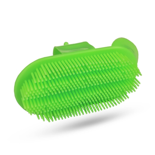 Zgrzebło iglak 12cm w kolorze zielonym York Mini