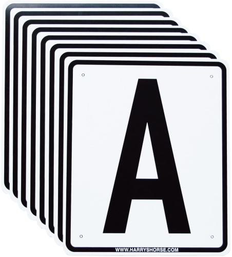 Litery na czworobok A, F, B, M, C, H, E, K Harry's Horse