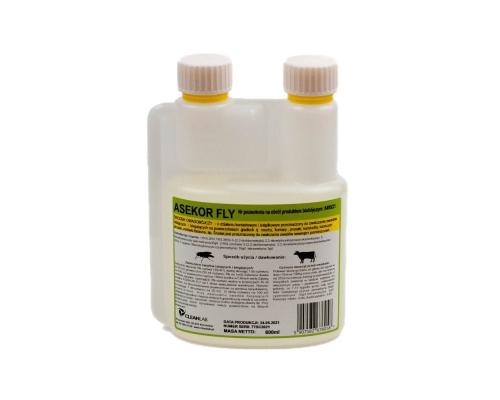 Preparat przeciw owadom do polewania Asekor Fly 600ml