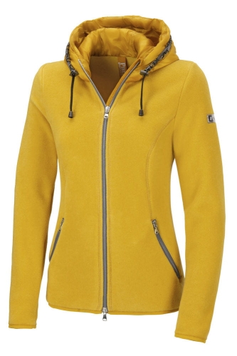 Bluza jeździecka damska Pikeur Antonia w kolorze Vintage Gold widoczna od przodu