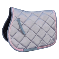 HORSENJOY czaprak SATIN szary/róż