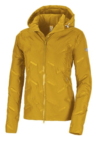 Kurtka jeździecka damska Pikeur Yasmin Vintage Gold widok z przodu