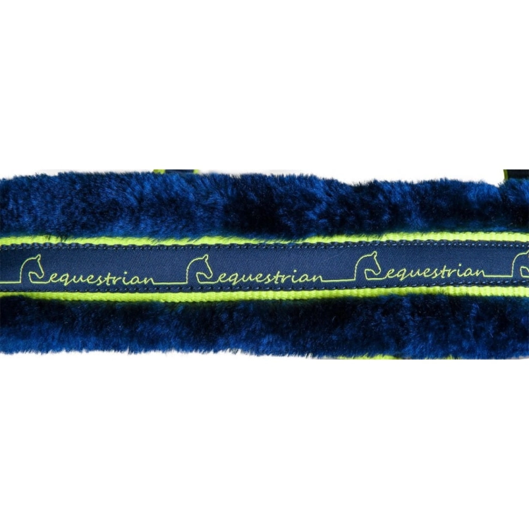 Kantar z futerkiem HKM Equestrian w kolorze granatowym