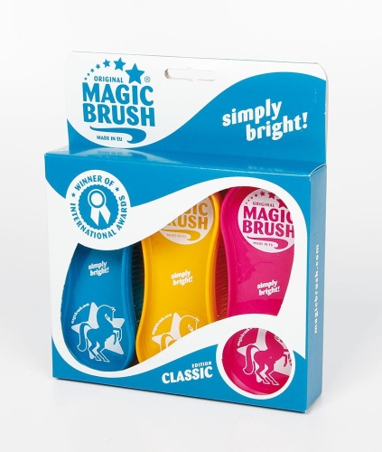 Zestaw szczotek dla konia Magic Brush Classic