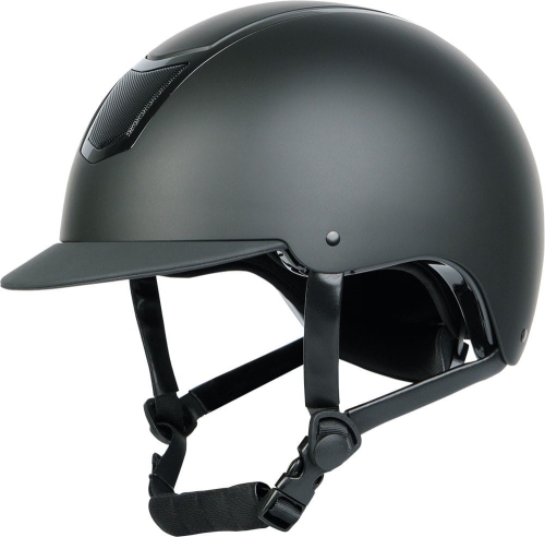 Kask jeździecki Harry's Horse Matterhorn Mat w kolorze czarnym