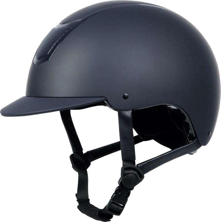 Kask jeździecki Harry's Horse Matterhorn Mat w kolorze granatowym