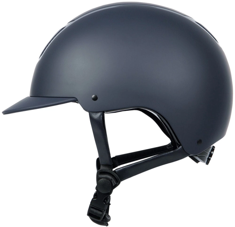 Kask jeździecki Harry's Horse Matterhorn Mat w kolorze granatowym