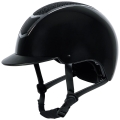 Kask jeździecki z kryształkami Harry's Horse Matternhorn w kolorze black/silver