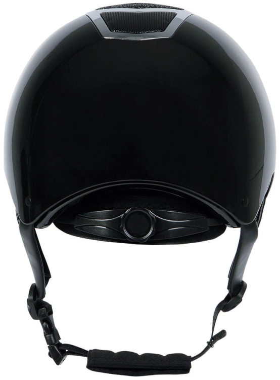 Kask jeździecki z regulacją Harry's Horse Matternhorn w kolorze black/silver