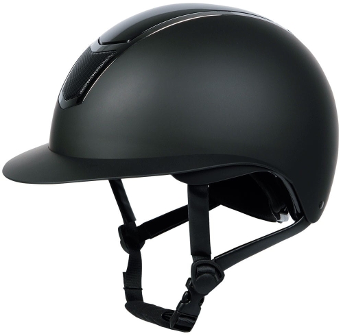 Kask jeździecki Harry's Horse Mont Blanc w kolorze czarnym