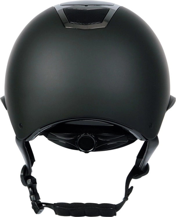 Kask jeździecki z regulacją Harry's Horse Mont Blanc w kolorze czarnym