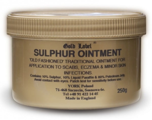 Maść siarczanowa Gold Label Sulphur Ointment 500g
