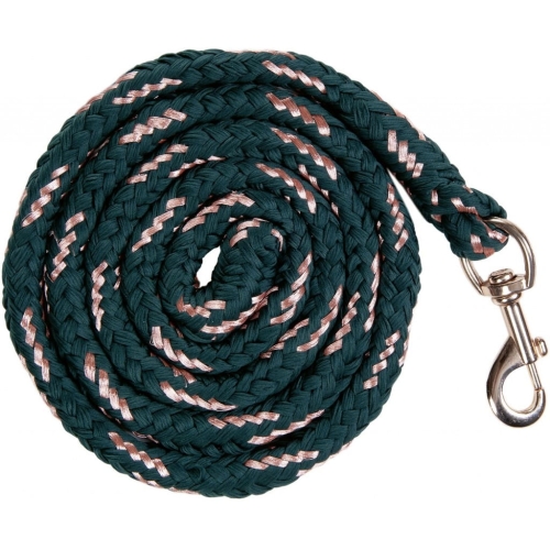 Uwiąz dla konia HKM Rosegold w kolorze zielonym