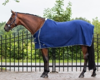 QHP derka polarowa BASIC blue