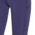 Breginsy zimowe z kieszenią na telefon Schockemohle Termo Tights w kolorze jeans