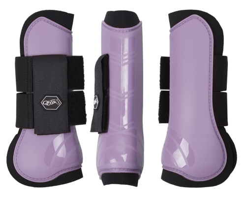 Ochraniacze dla konia na przody QHP Color w kolorze lavender