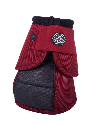 Kaloszki dla konia techniczne QHP w kolorze ruby