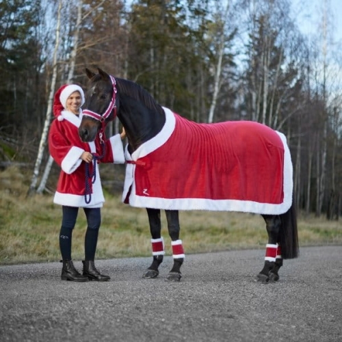 Świąteczne akcesoria dla konia i jeźdźca Horze Christmas