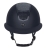 Kask jeździecki z szerokim daszkiem Fair Flay Quantium Eclipse W-V w kolorze navy widoczny z przodu