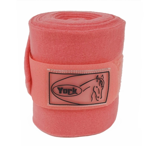 Owijki polarowe York w kolorze shell pink