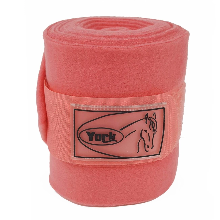 Owijki polarowe York w kolorze shell pink