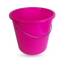 YORK wiadro plastikowe 5L różowe
