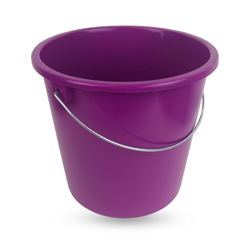 YORK Wiadro plastikowe 5L Fioletowe