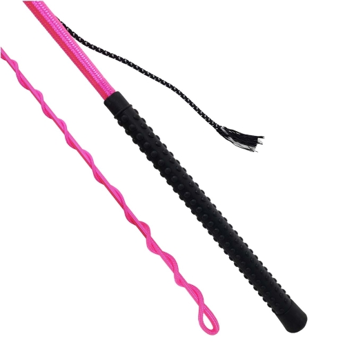 Bat do lonżowania York Shine w kolorze różowym