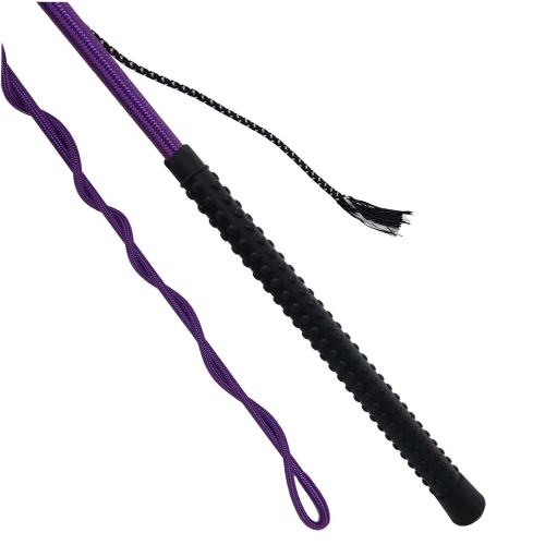 Bat do lonżowania York Shine w kolorze fioletowym