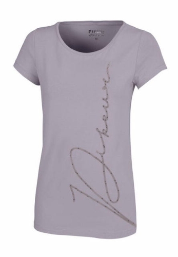 Bluzka jeździecka damska Pikeur Pary w kolorze Silk Purple widoczna od przodu