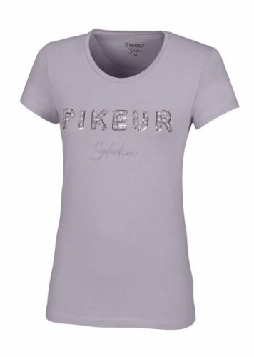 Bluzka jeździecka Pikeur Phily w kolorze Lilac z widoczną aplikacją