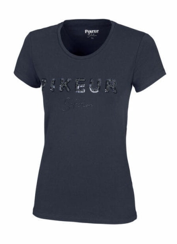 Bluzka jeździecka Pikeur Phily w kolorze Navy Blue z widoczną aplikacją